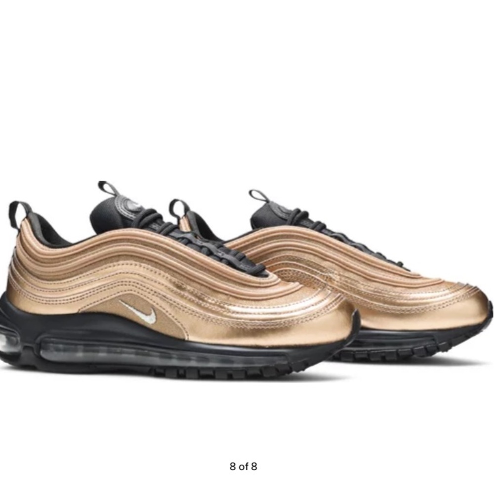 NIKE WOMENS AIR MAX 97 SHOES IN COPPER